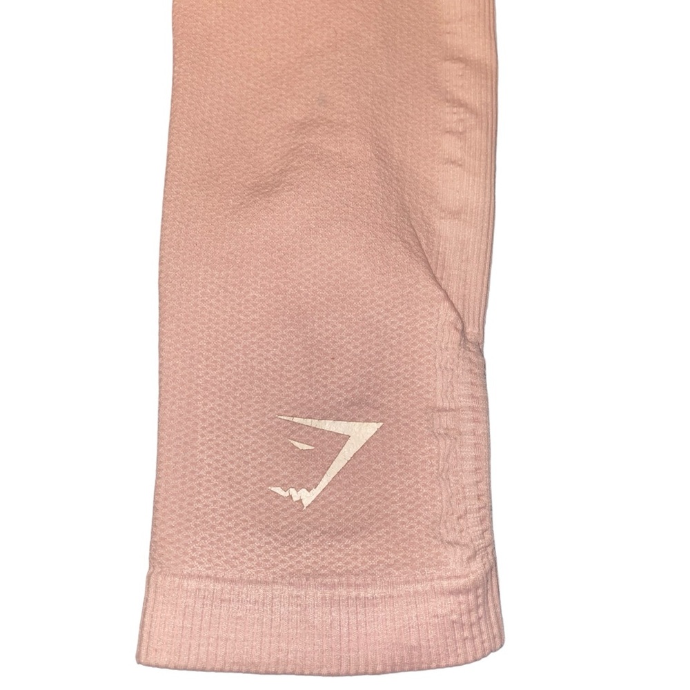 GYMSHARK Pink and gray ombre Leggings - Picture 6 of 9